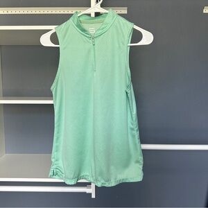 Three Sixty Six Sleeveless Golf Polo- Size Small - Mint Green